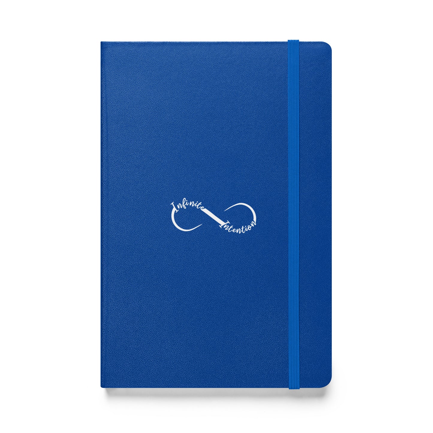 Blue front cover notebook