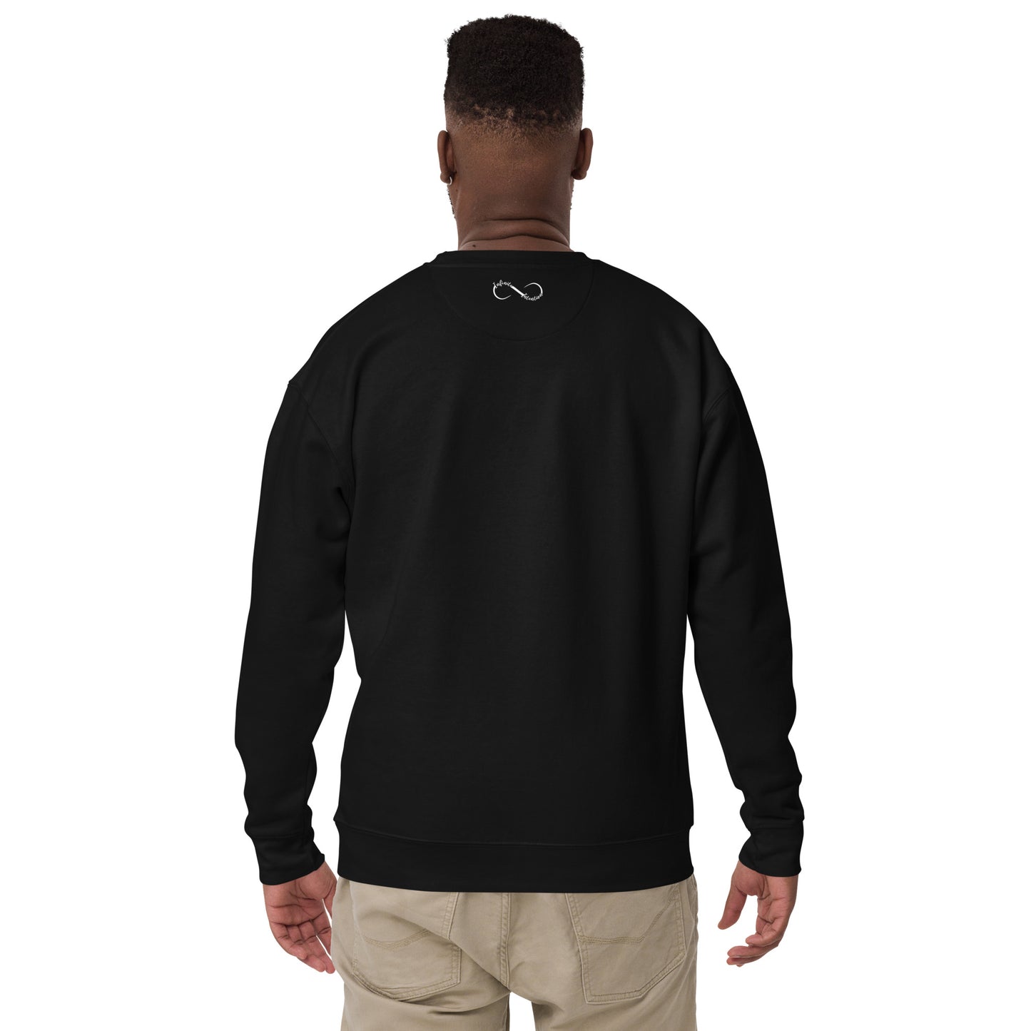 INFINITE - Black Protect "Peace" Premium Crewneck