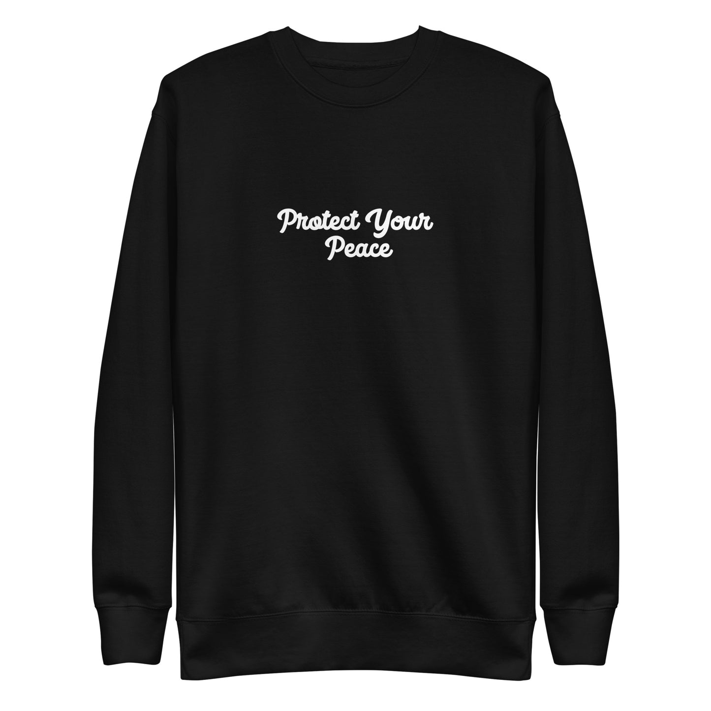 INFINITE - Black Protect "Peace" Premium Crewneck